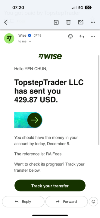 🦒九個月的堅持，終於出金