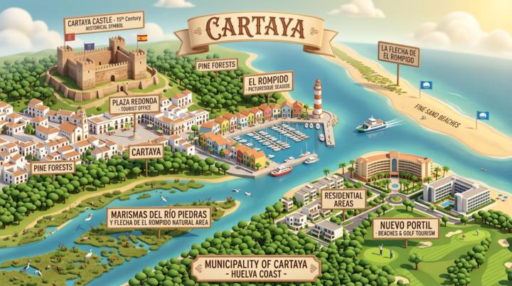 CARTAYA HUELVA ANDALUCIA ESPAÑA