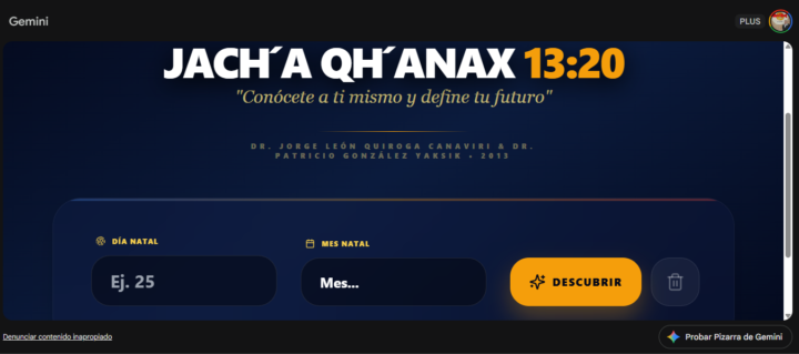Nuevo: Jach´a Qh´nax Conócete a ti mismo y define tu futuro