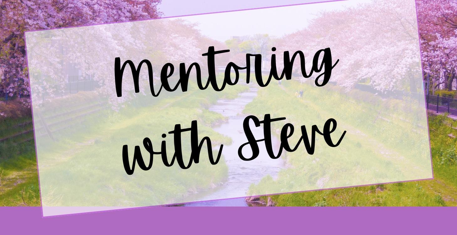 📌 Mentoring with Steve: 30 Days