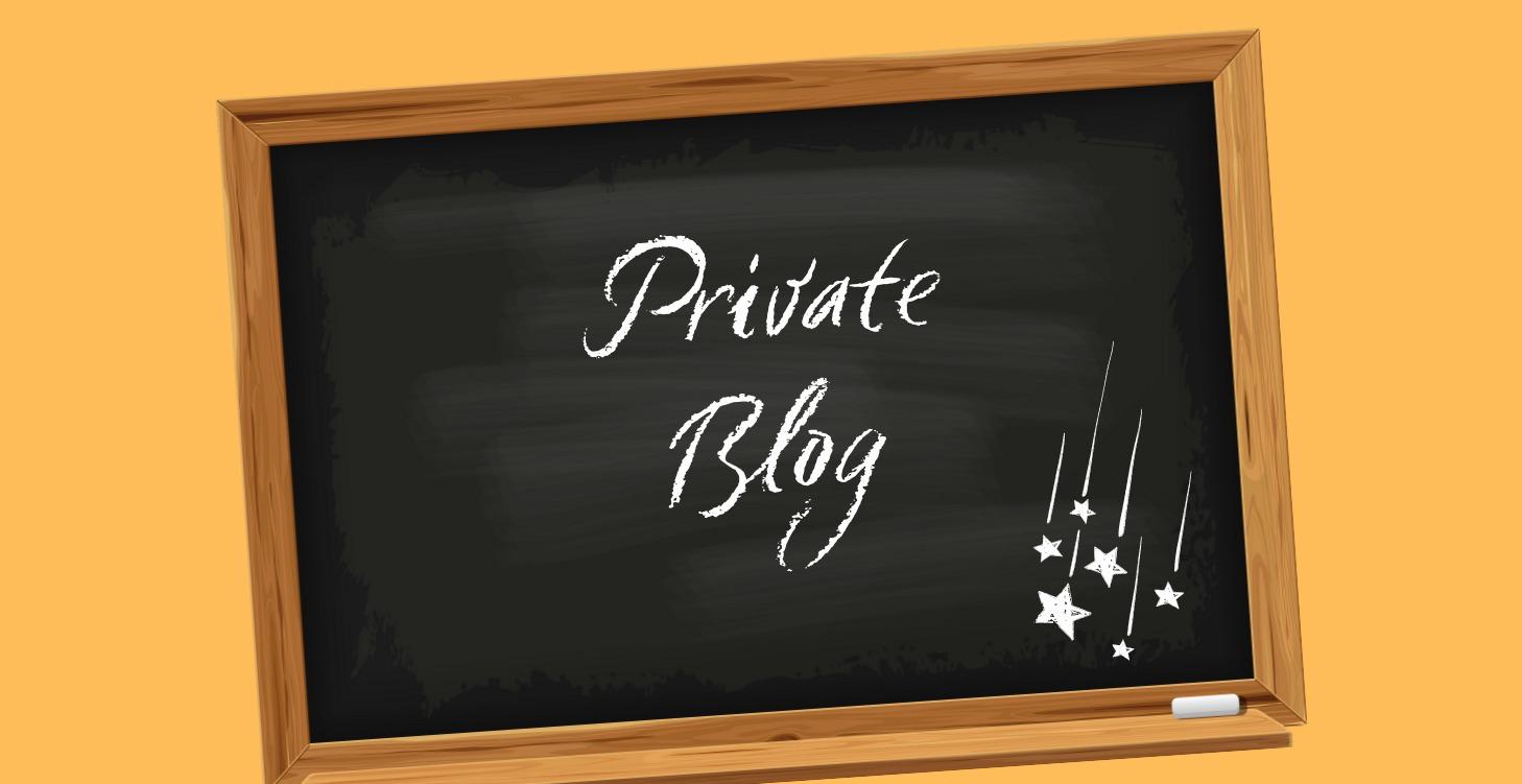 📌 Members' Private Blog