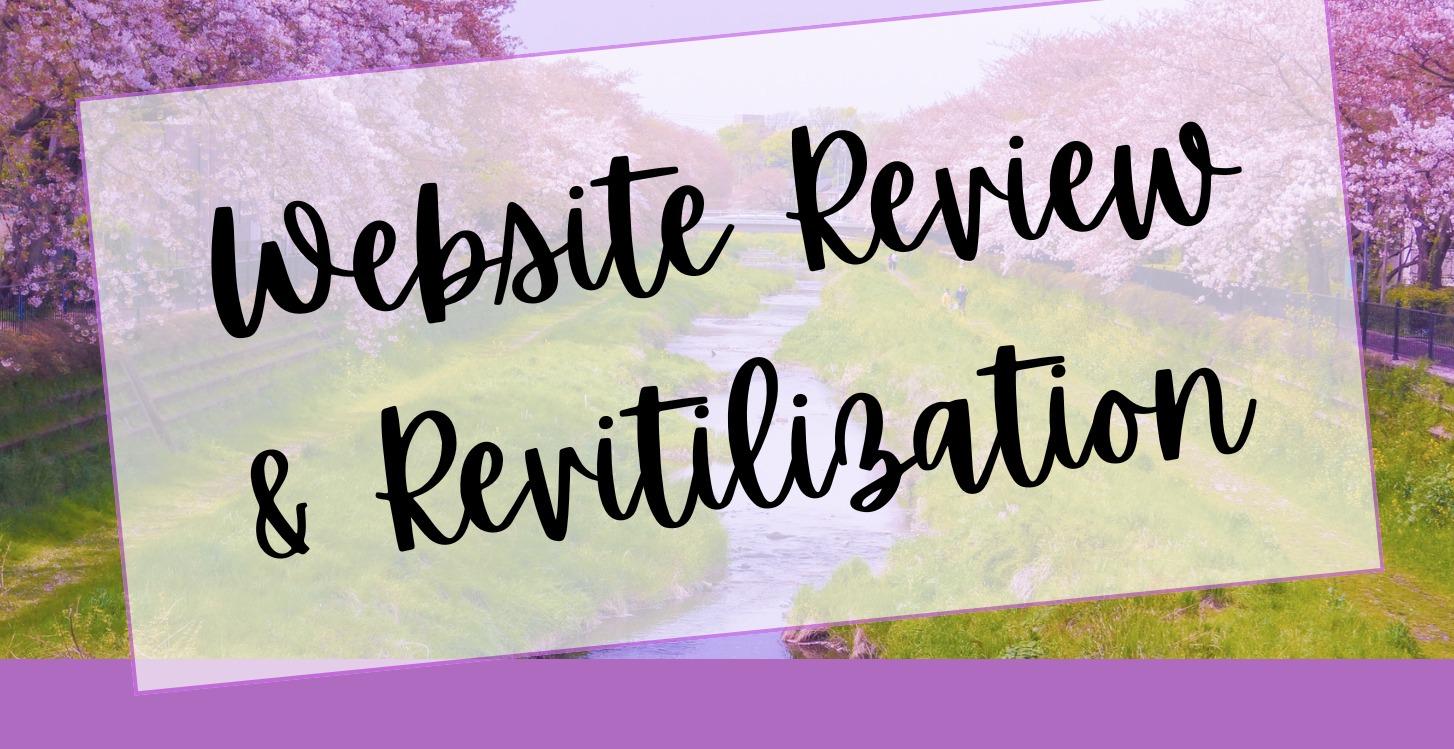 Website Review & Revitalization
