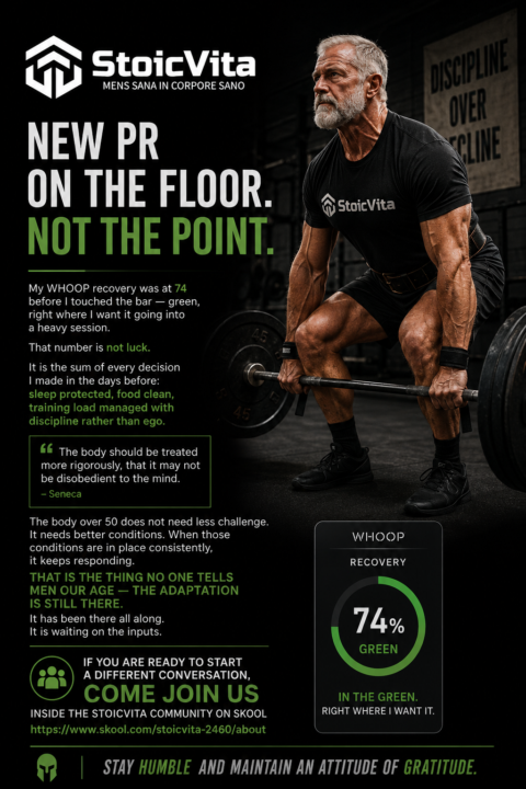 Stoic strength and discipline in motion
