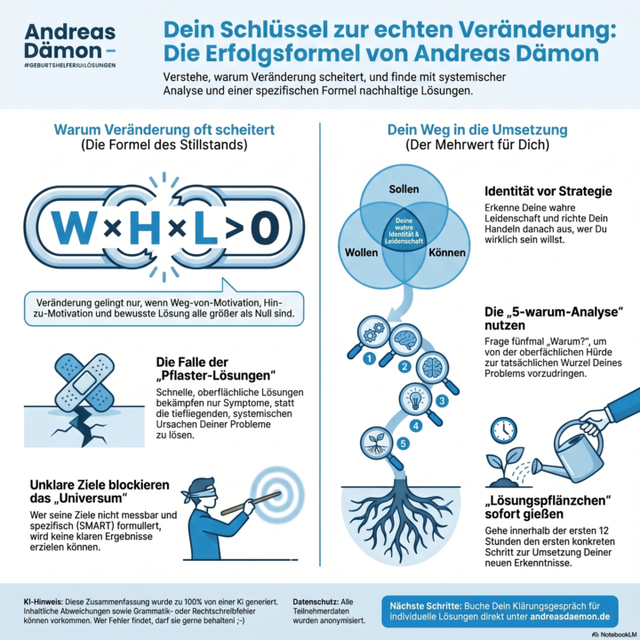 Warum Veränderung oft am falschen Hebel ansetzt