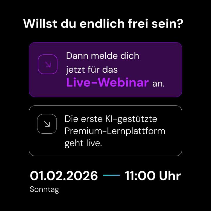 START IN EINE NEUE WELT.