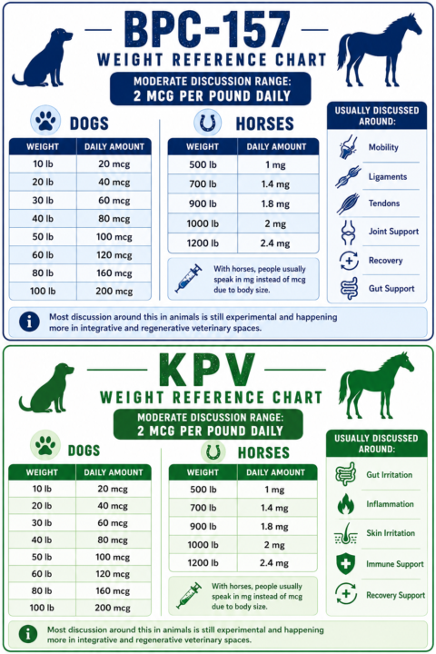 Peptides and Pets.
