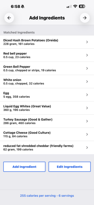 Breakfast casserole recipe 
