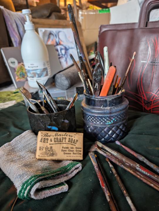 Caring for your brushes: A gental rescue ritual