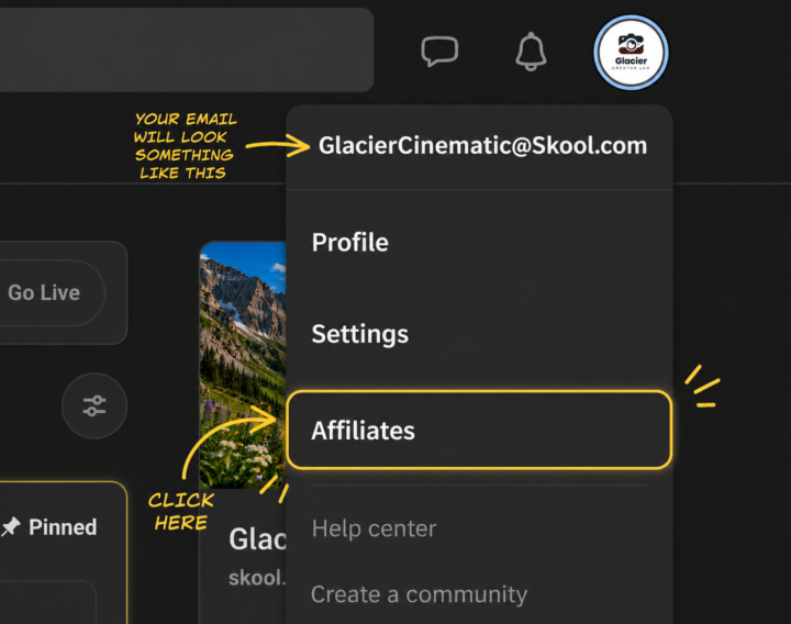 Get paid to recommend Glacier Cinematic!