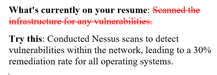 Start writing your resume bullets the right way!