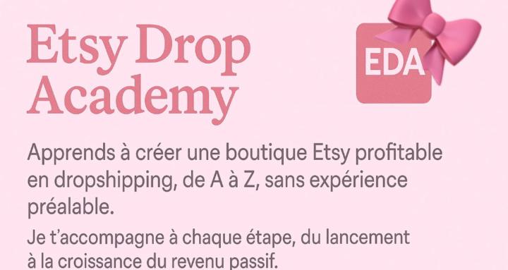 ETSY DROP ACADEMY