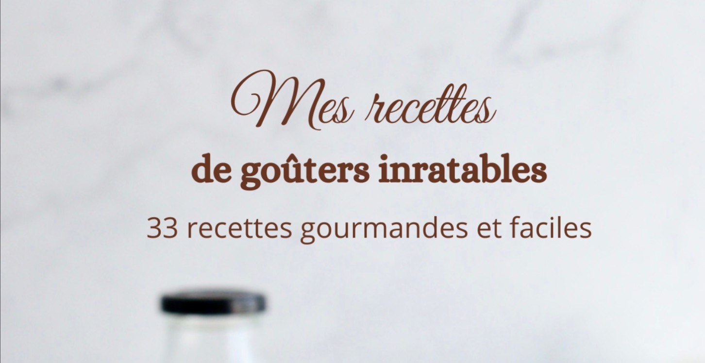 Ebooks Recettes spécial goûters