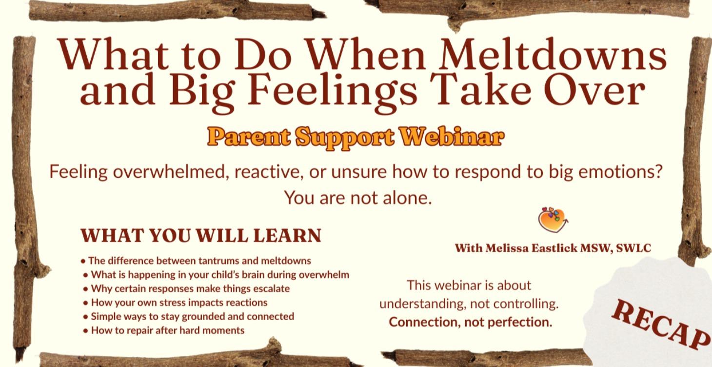When Meltdowns and Big Feelings Take Over