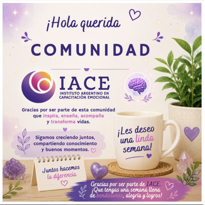 Feliz semana les deseo a la comunidad