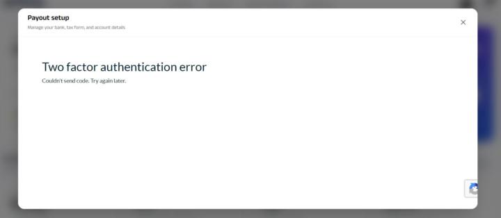 Payment Issue