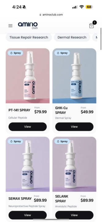 NEW SPRAYS DROP