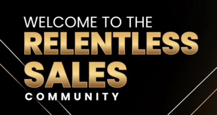 Relentless Sales Community 