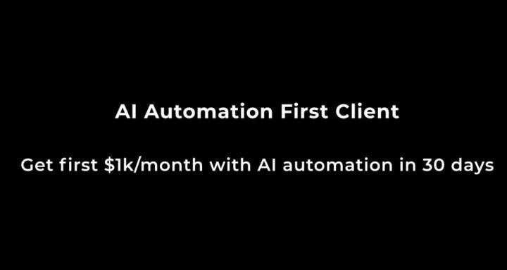 AI Automation First Client