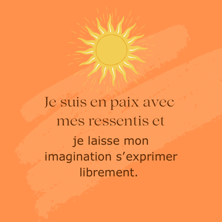À quoi penses-tu 🤔 ? Qu’est-ce qui te fait plaisir 🤗 ? Comment accueilles- tu ta journée ☀️?