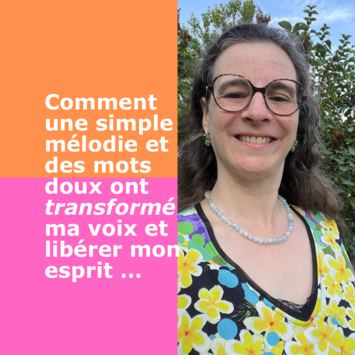 Comment une simple mélodie 🎵 et des mots doux 🗣️ont transformé ma voix et libérer mon esprit