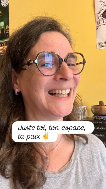 Juste toi, ton espace, ta paix.✌️ 