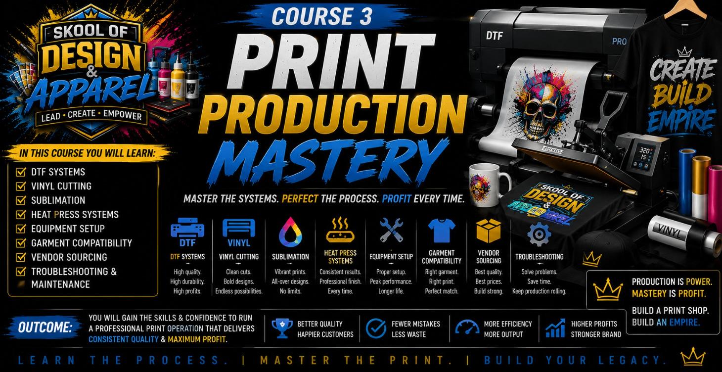 Course 3: Print Production Mastery