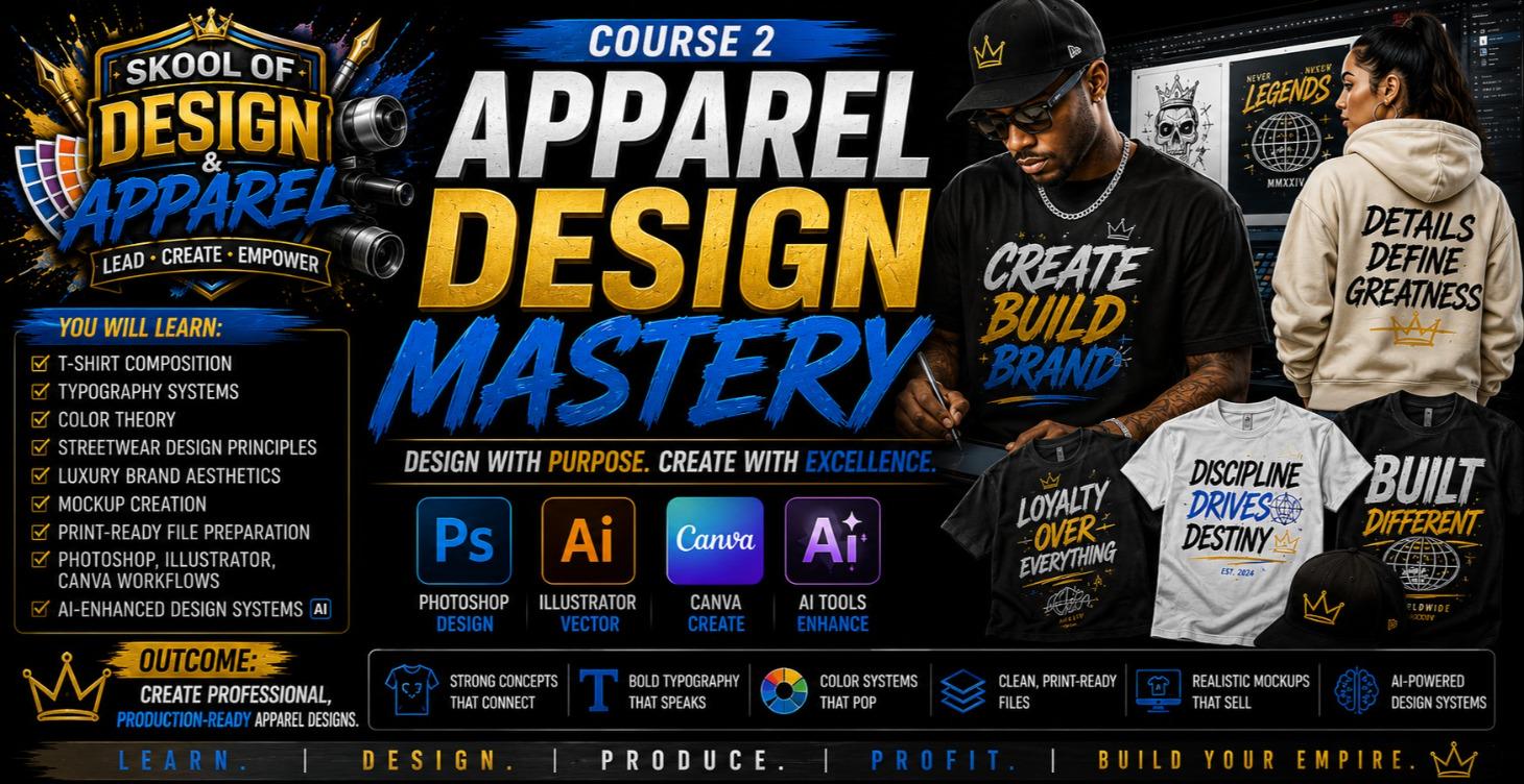 Course 2: Apparel Design Mastery
