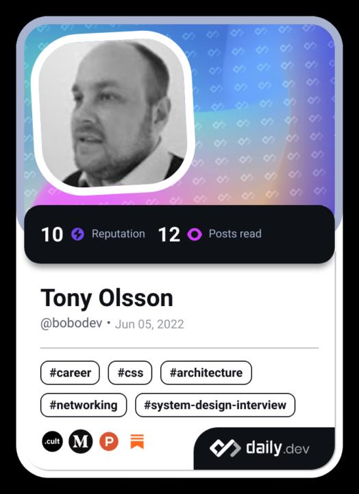 Tony Olsson