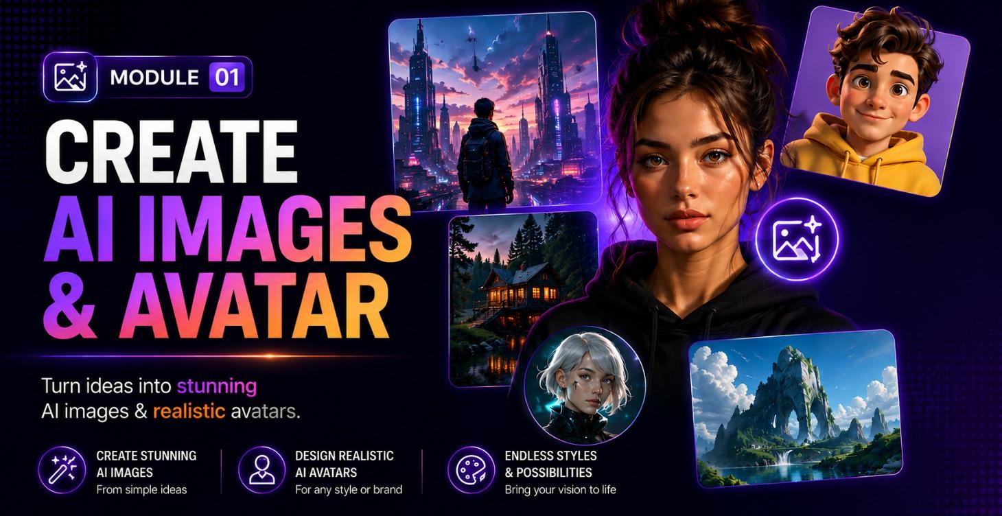 Part 1: Create AI Images and Avatar