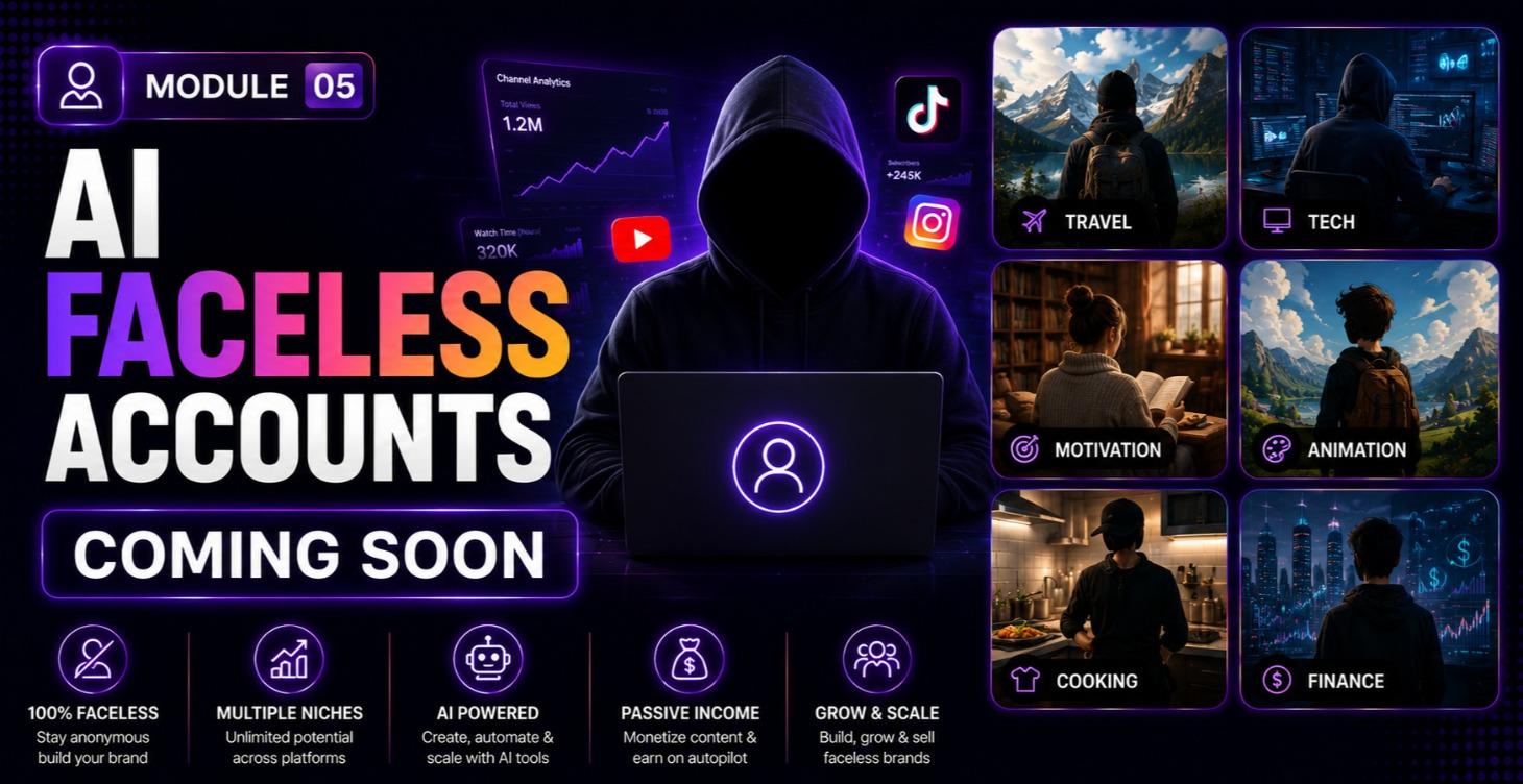 Part 5: Faceless AI Accounts