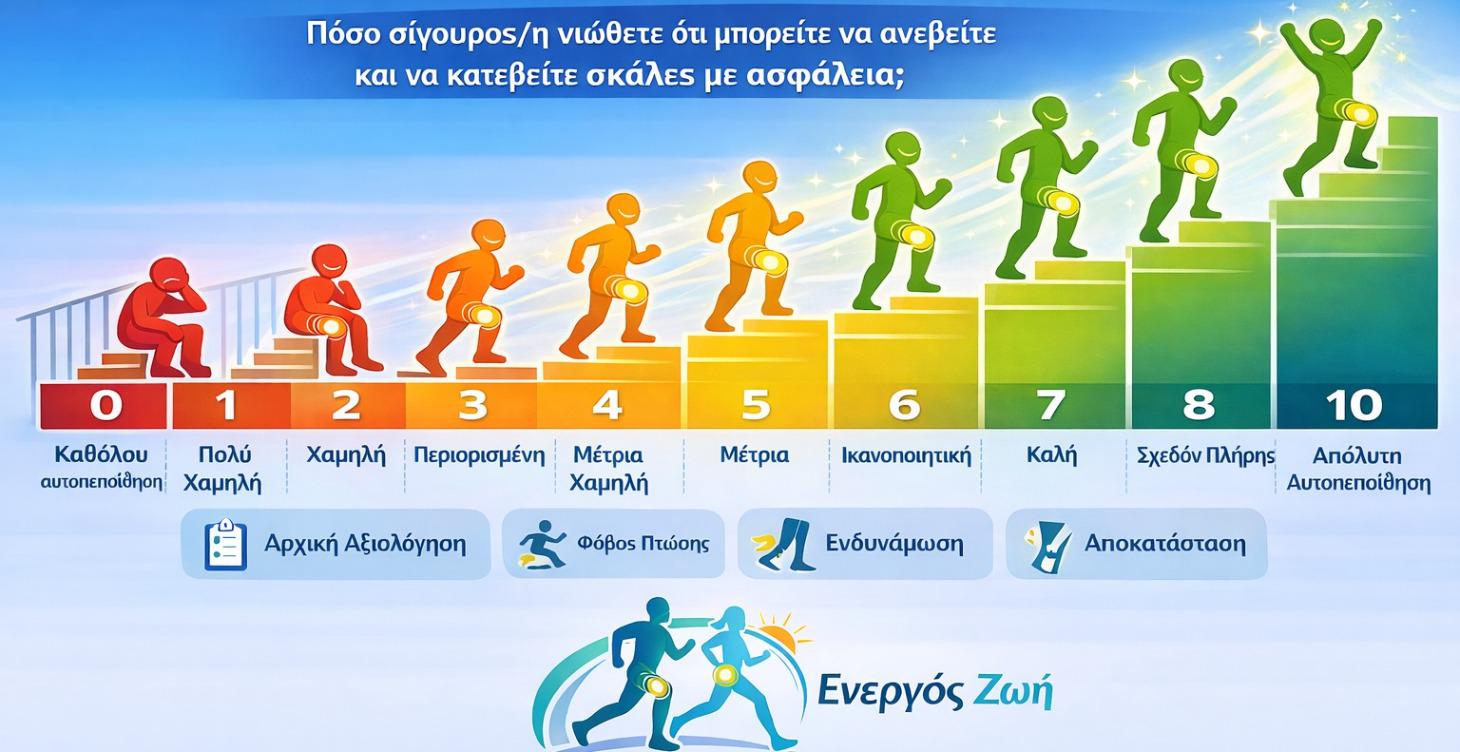 🔢 Κλίμακα Αυτοπεποίθησης στις Σκάλες 0–10