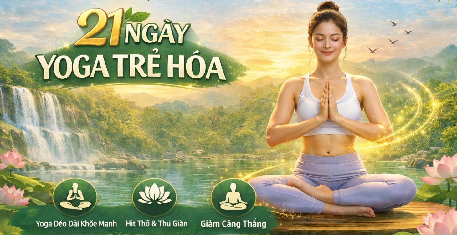 21 NGÀY YOGA TRẺ HÓA