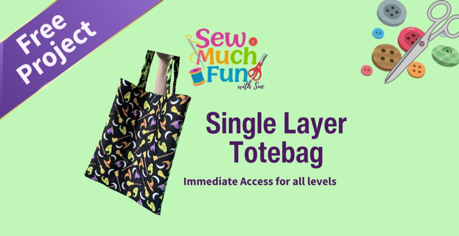 Single Layer Tote Bag