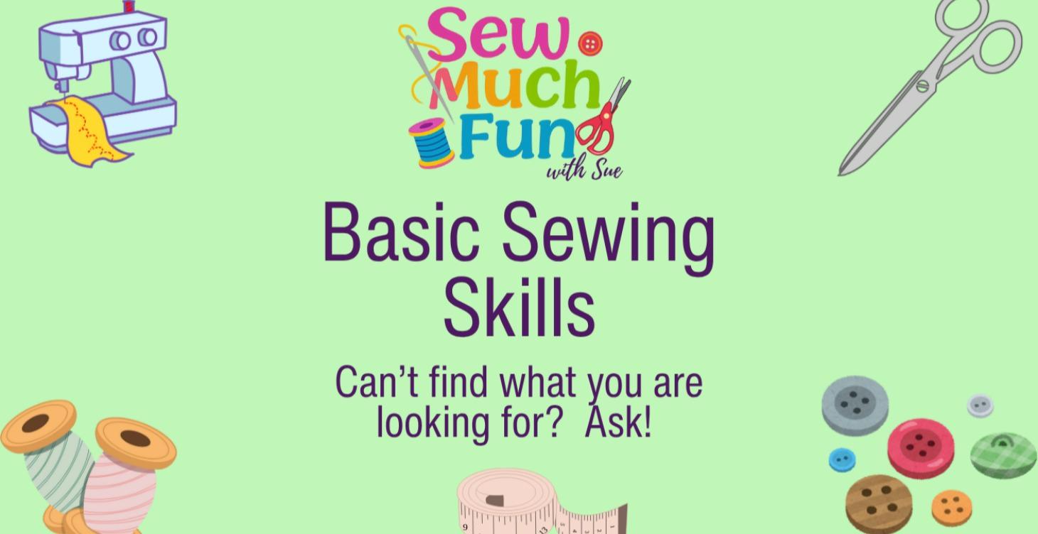 Basic Sewing - Start Here
