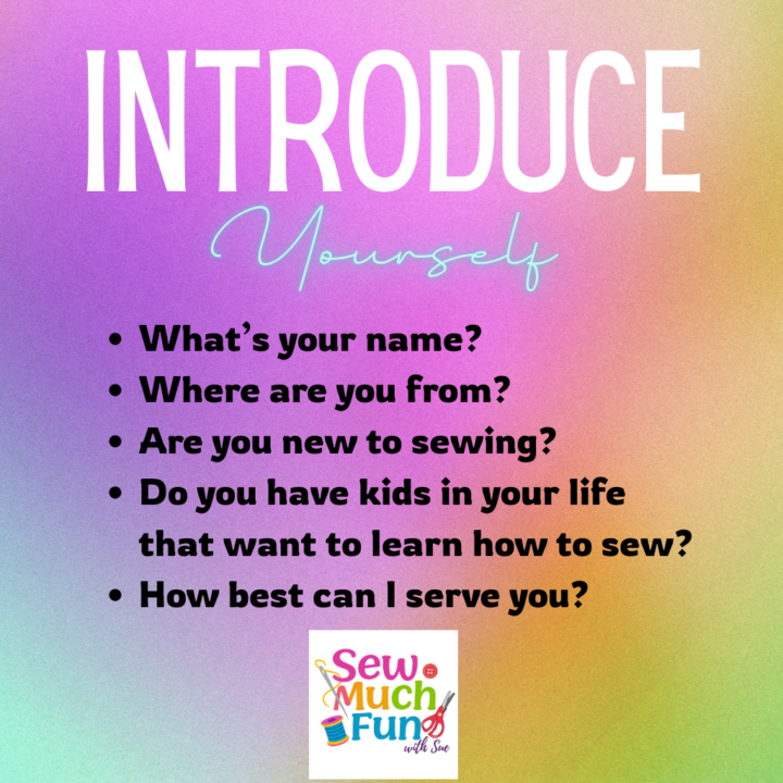 Let's get to know each other! 