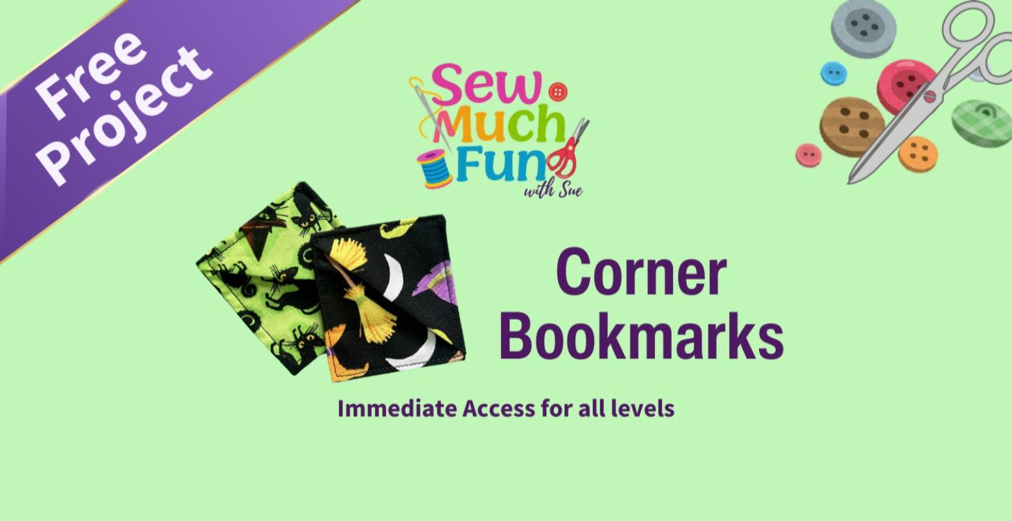 Corner Bookmark - 3"