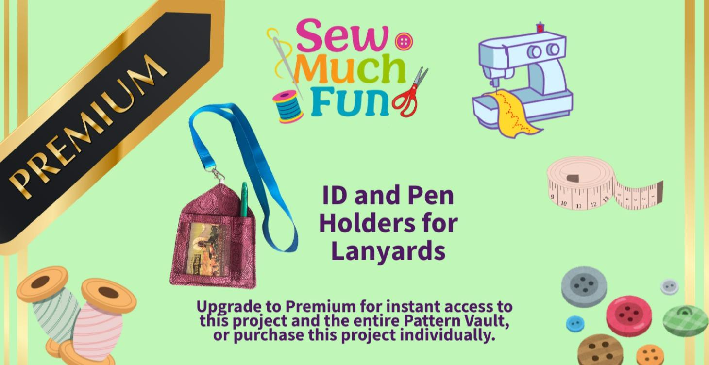 ID and Pen Holders for Lanyards