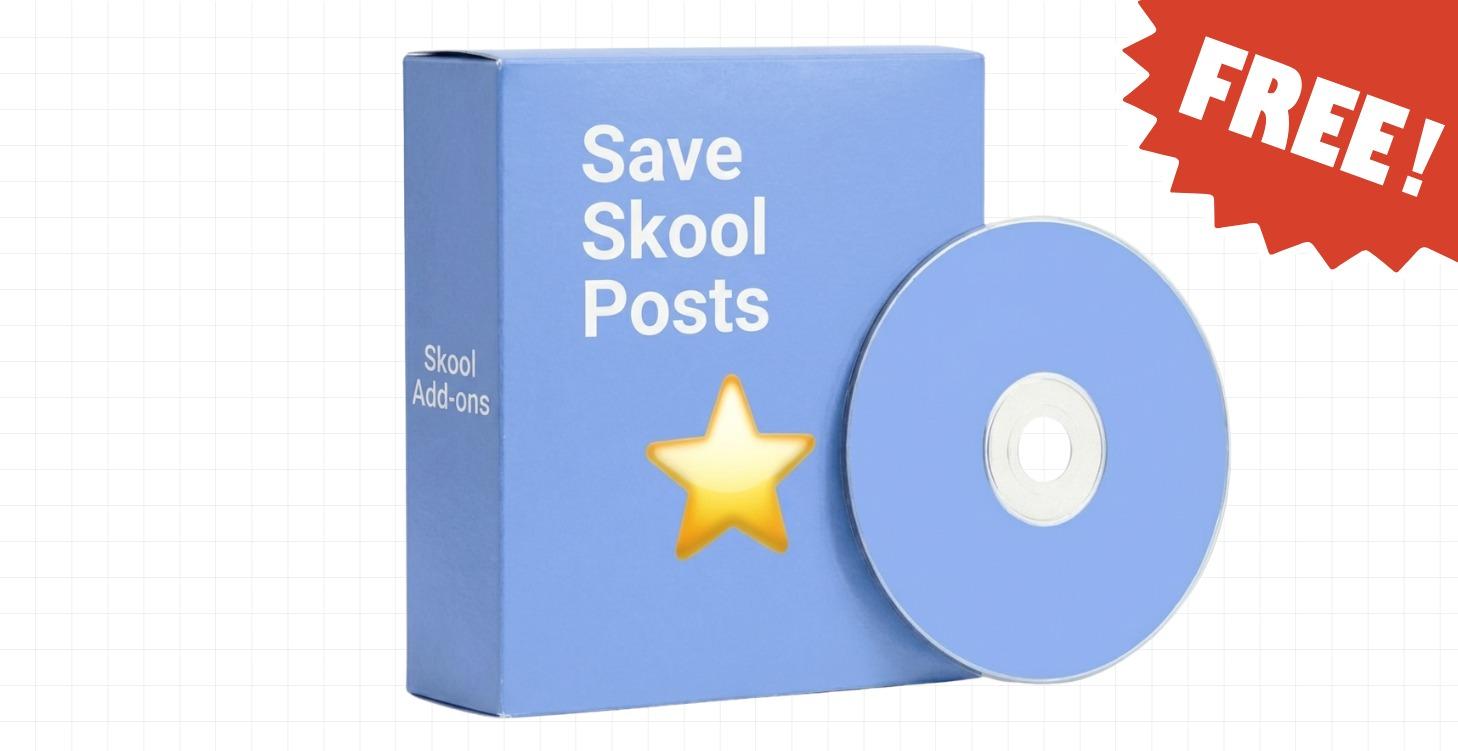 ⭐️‎ ‎Save Skool Posts