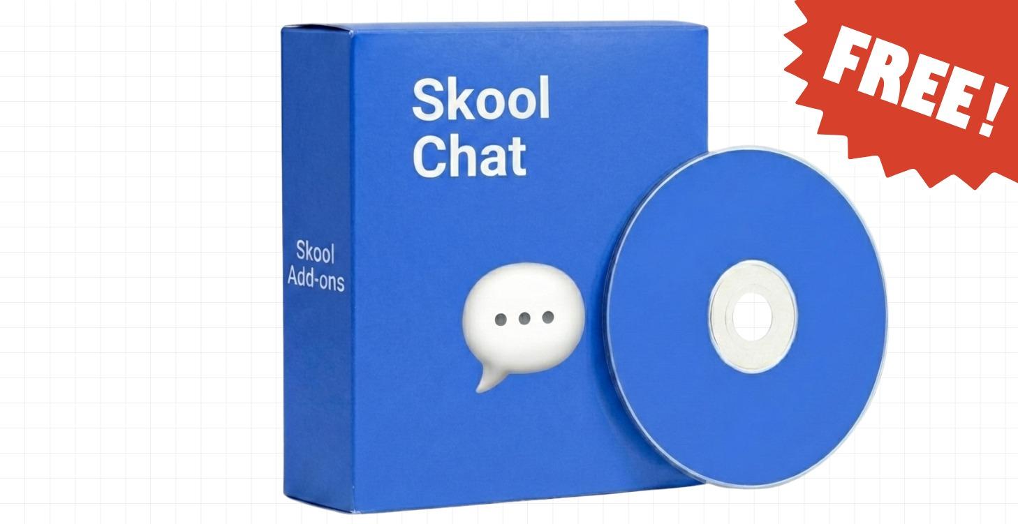 💬 iMessage-style Skool DMs