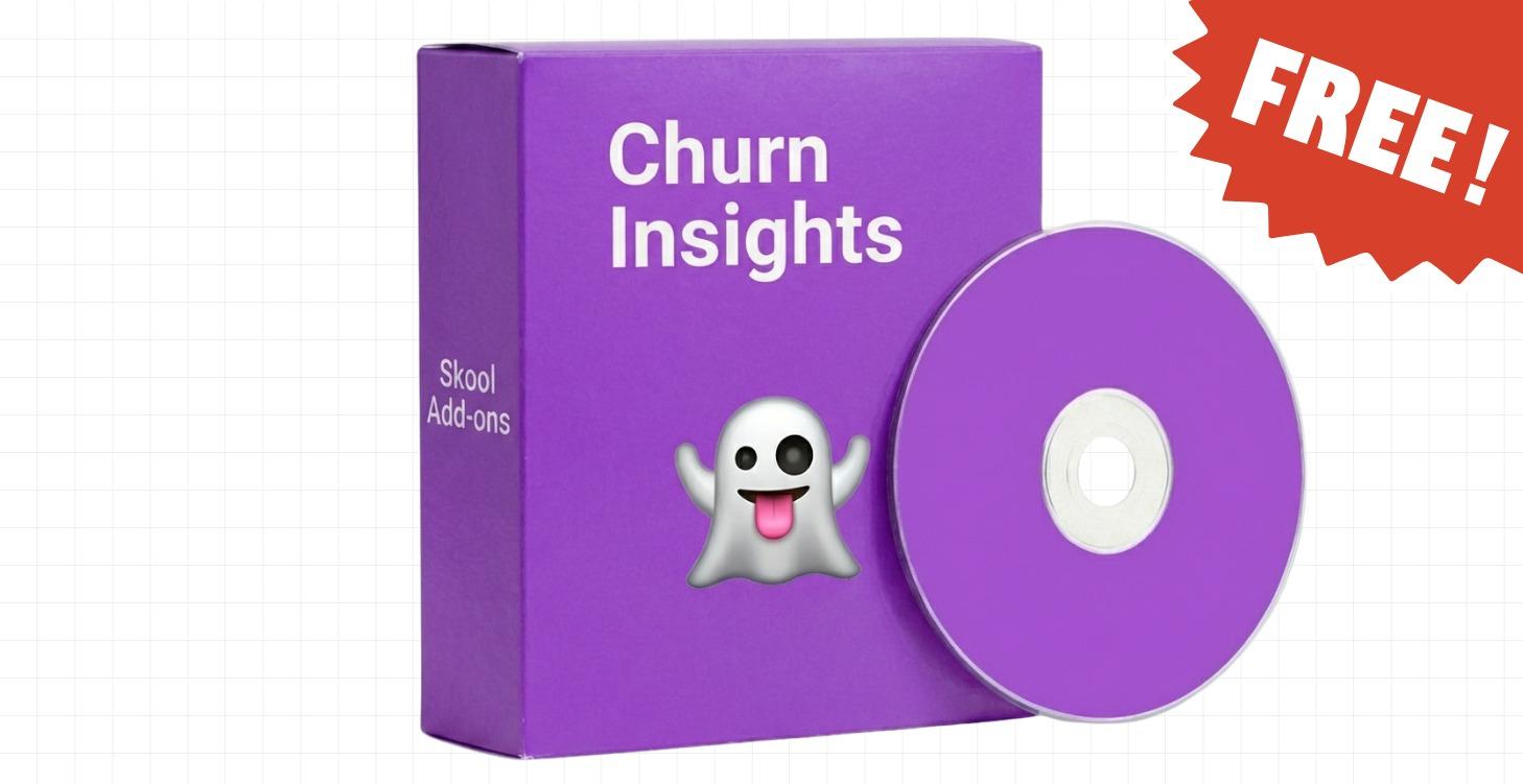 👻 Skool Churn Analyzer