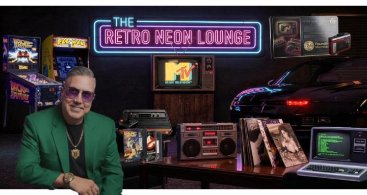 The Retro Neon Lounge