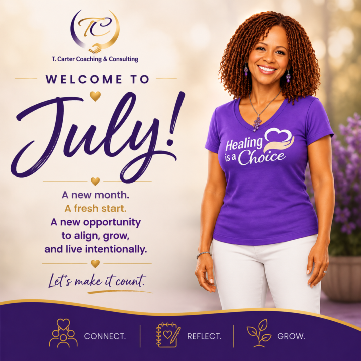 Welcome, July. 💜