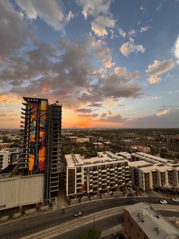 The View From My Roosevelt Row Balcony