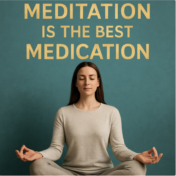 Meditation is the best medication.