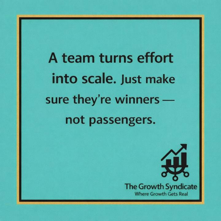 Winning teams ONLY have the Best players