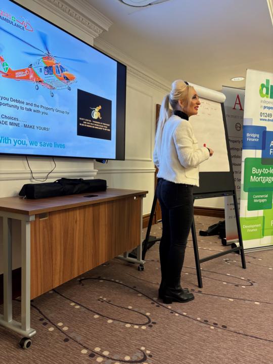 THANK YOU SO MUCH - Debbie and Jeff. Debbie does London Property event. 