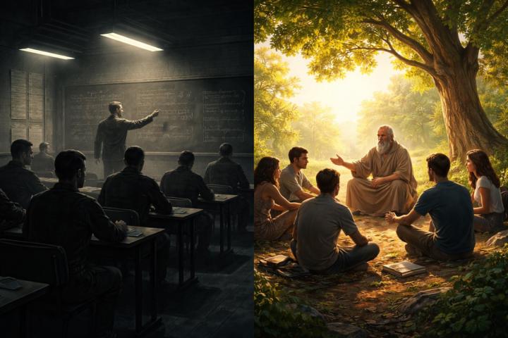 There's a difference between School and learning?!