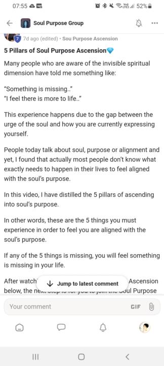 Do you feel like something is "missing"?