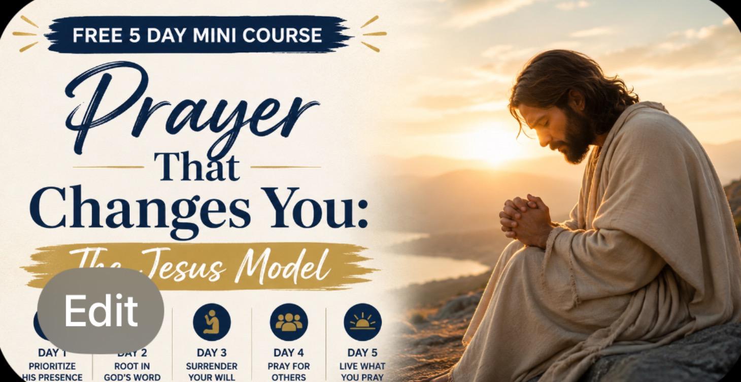 5 Day Mini Course: Prayer That Changes You......