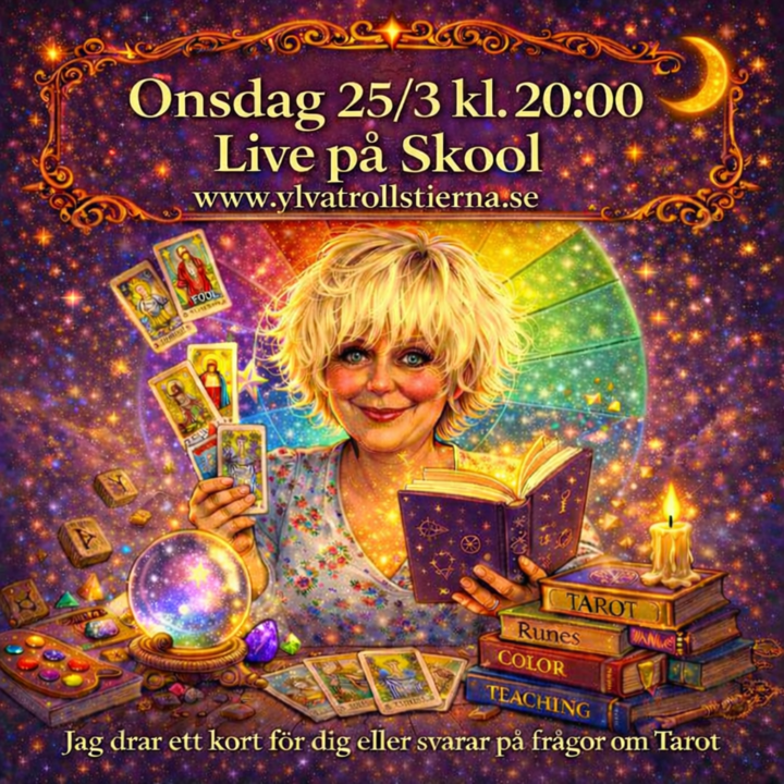 Live onsdag 25/3 klockan 20:00